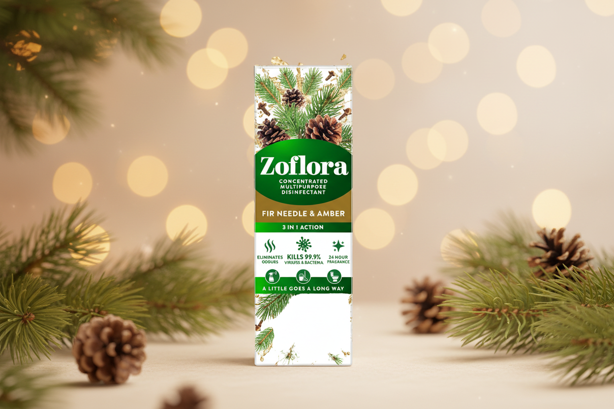 ZOFLORA DISINFECTANT FIR NEEDLE  & AMBER 250ml