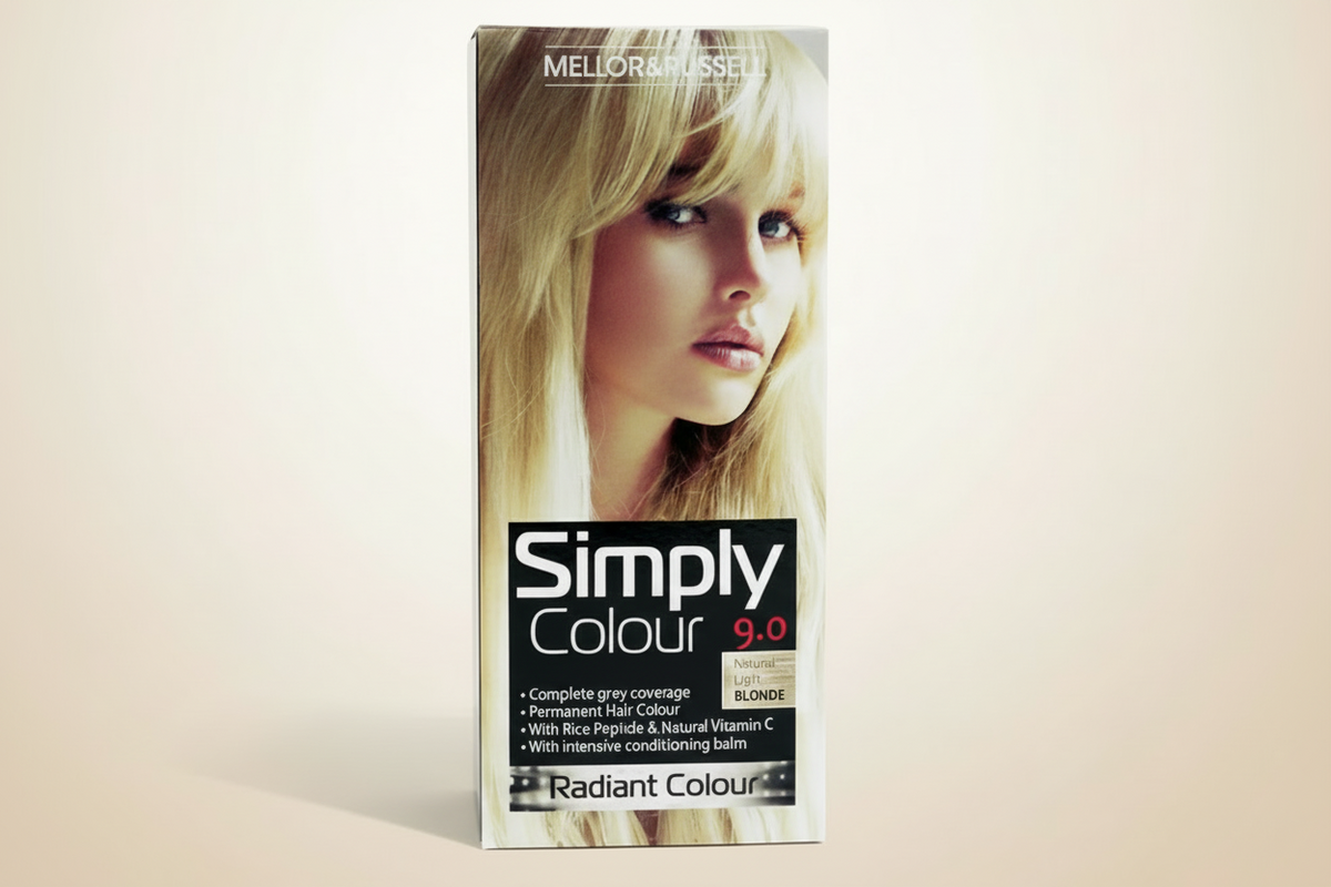 SIMPLY COLOUR NATURAL LIGHT BLONDE NO 9