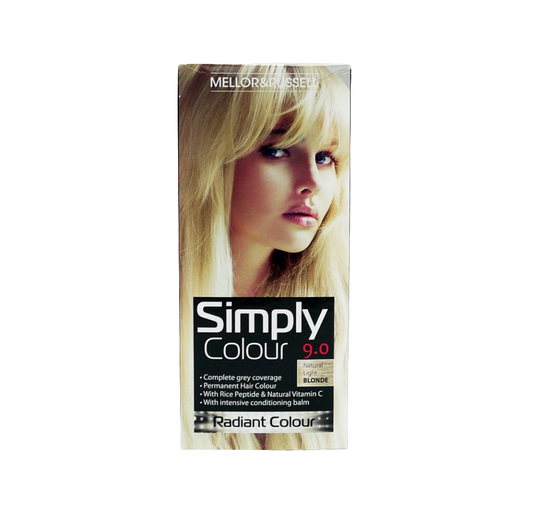 SIMPLY COLOUR NATURAL LIGHT BLONDE NO 9