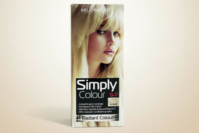 SIMPLY COLOUR NATURAL LIGHT BLONDE NO 9