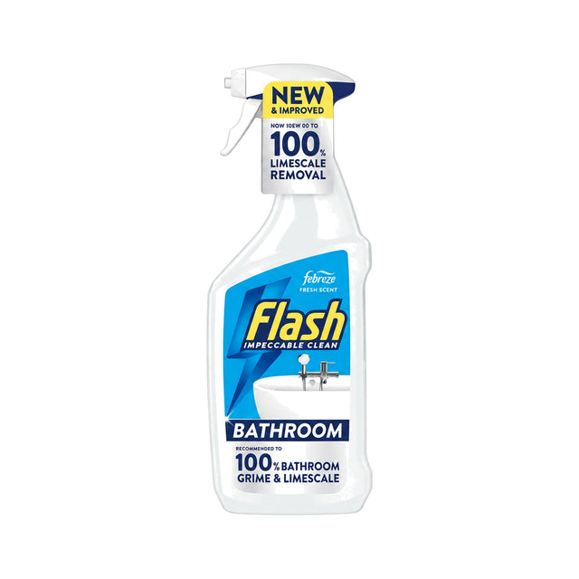 Flash Bathroom Grime & Lime Scale 800ml