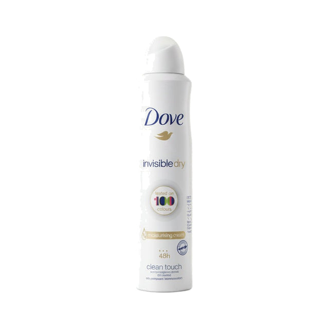 Dove Antiperspirant Women Clean Touch Invisible Dry 250ml
