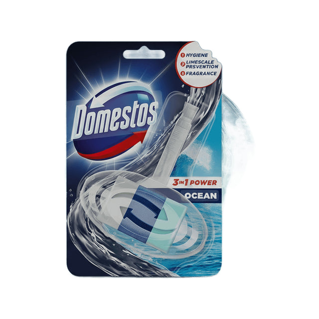 Domestos Rim Block 3in1 Blue Ocean (C)