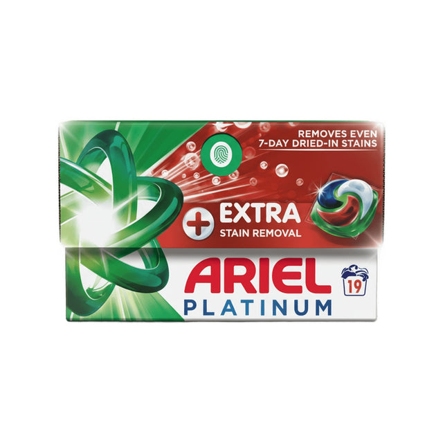Ariel Pods Platinum Stain Remover 19 Washes