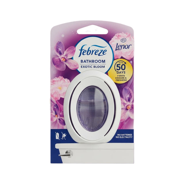 Febreze Bathroom Exotic Bloom with Lenor 7.5ml – Up to 50 Days