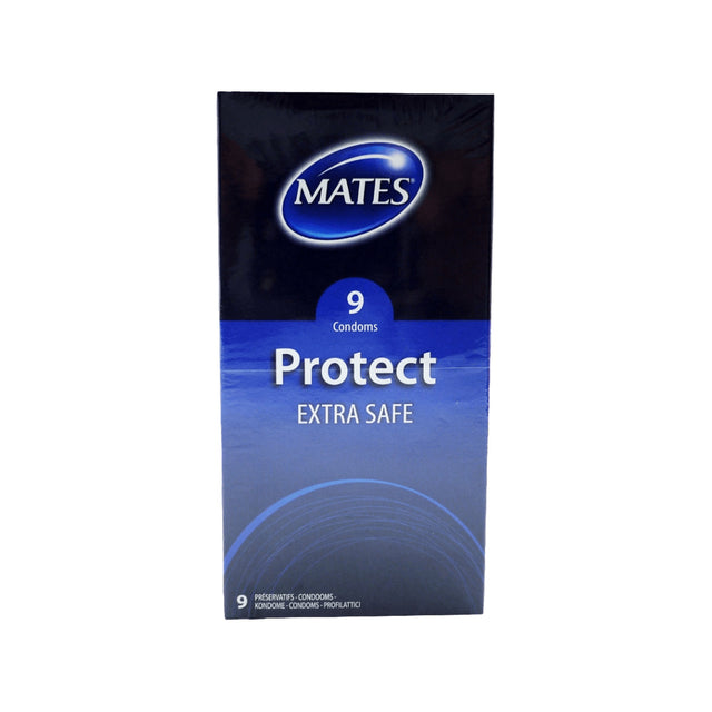 Mates Condoms Protect Extra Safe 9 Pack