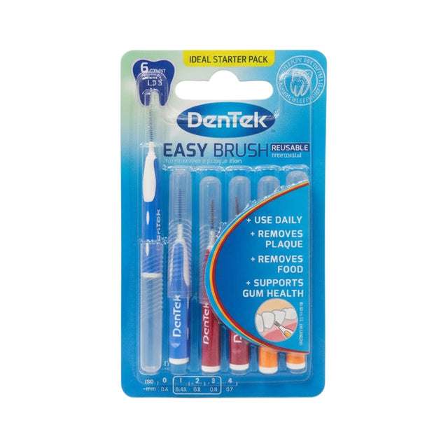 Dentek Interdental Brushes Assorted 6 Pack
