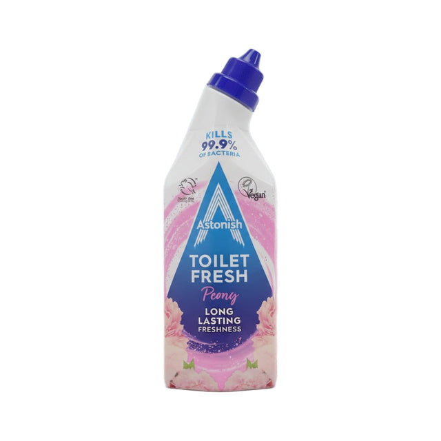 Astonish Toilet Fresh Peony Gel 750ml – Floral Freshness