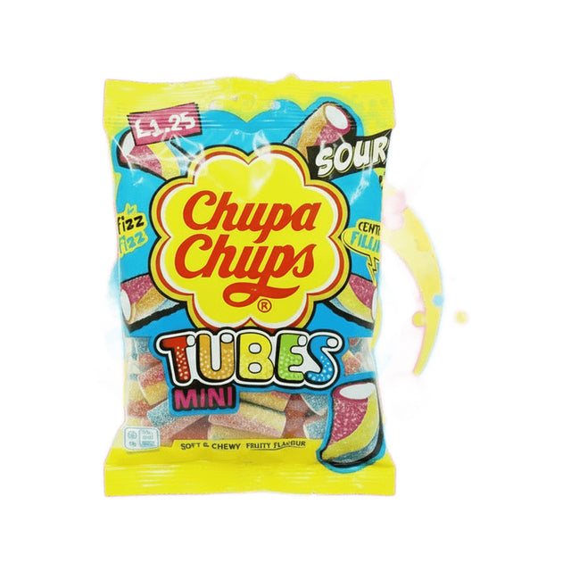 Chupa Chups Sour Mini Tubes 120g