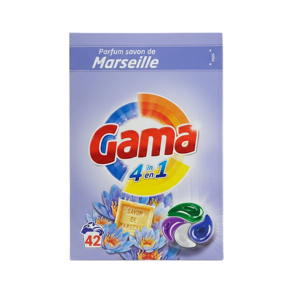 Gama Laundry Pods 4-in-1 Marseille 42 Washes