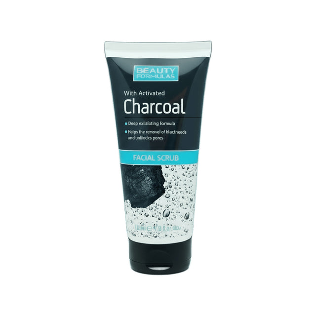 Beauty Formulas Charcoal Face Scrub 150ml