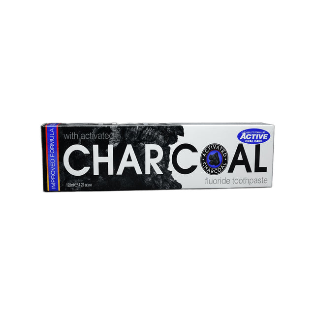 Beauty Formulas Toothpaste Active Charcoal 125ml