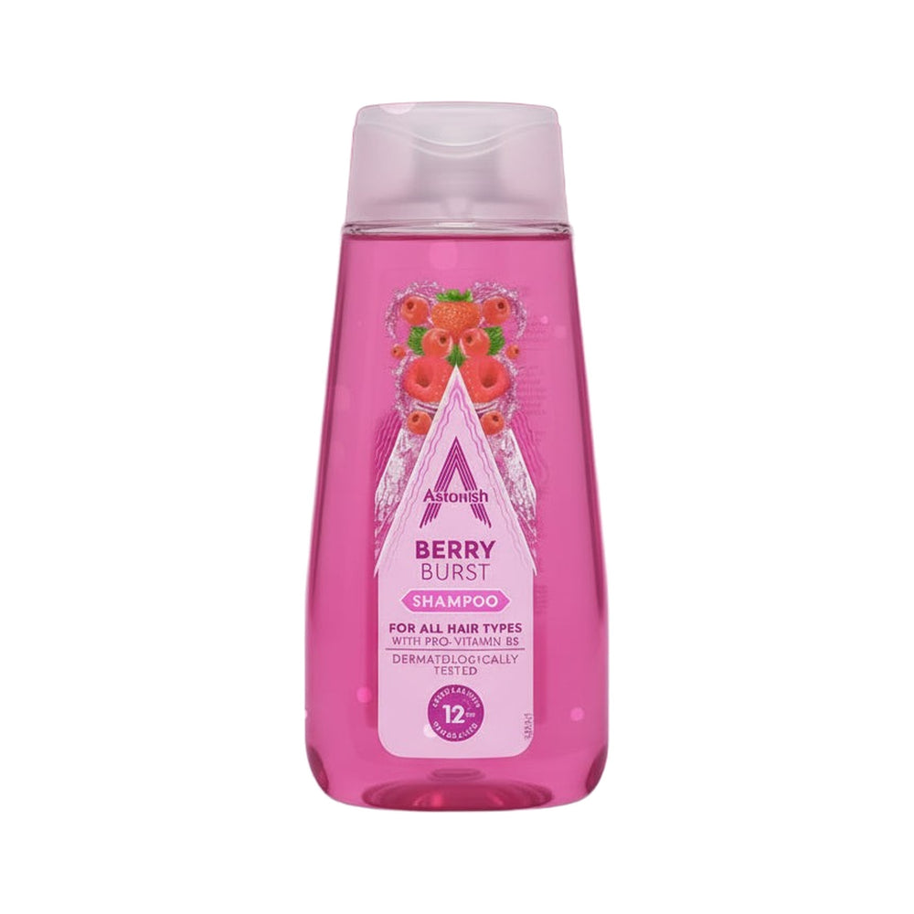 Astonish Hair Shampoo Berry Burst 375ml