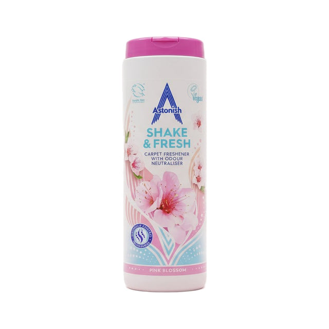 Astonish Carpet Freshness Deodorizer Pink Blossom 350g