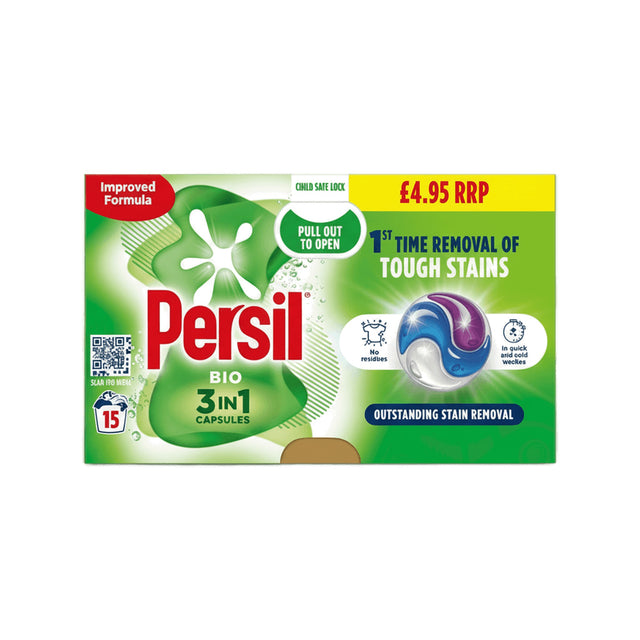Persil Laundry Pods Bio 3-in-1 15 Washes