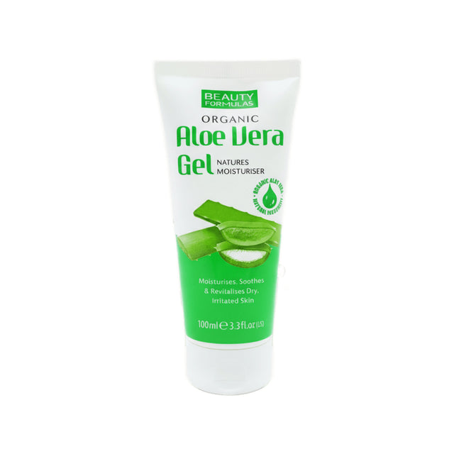 Beauty Formulas Organic Aloe Vera Gel 100ml