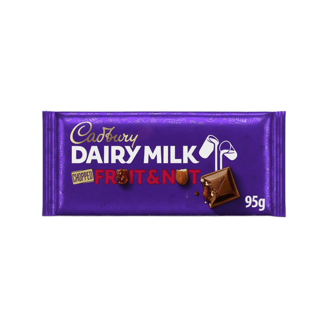Cadbury Dairy Milk Fruit & Nut 95g | 100% Original, Imported from UK 🇬🇧