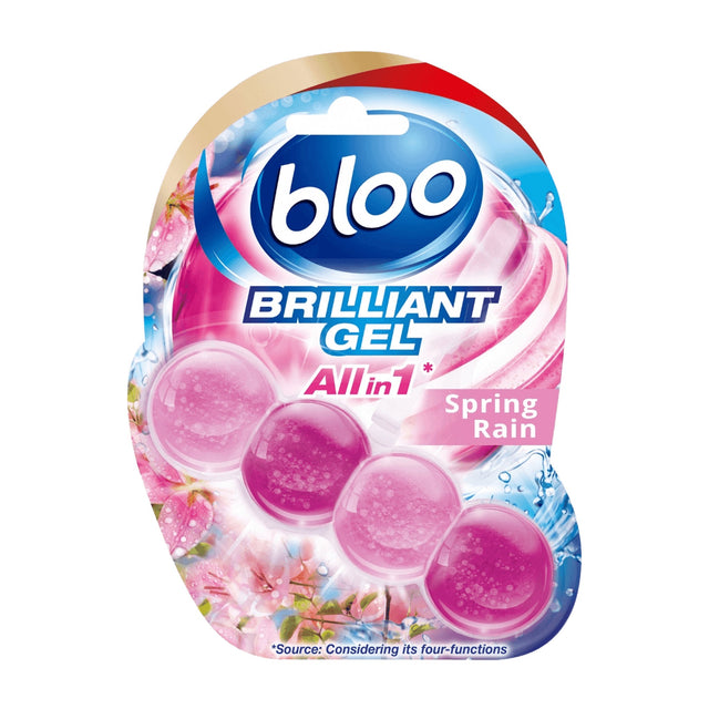 Bloo Rim Brilliant Toilet Gel Spring Rain 42g