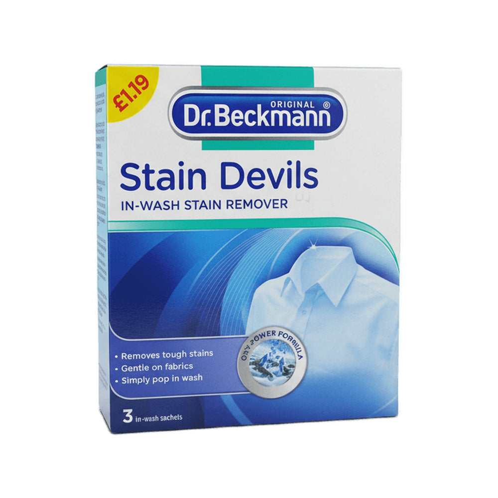 Dr Beckmann Stain Remover Pmp 3x40g