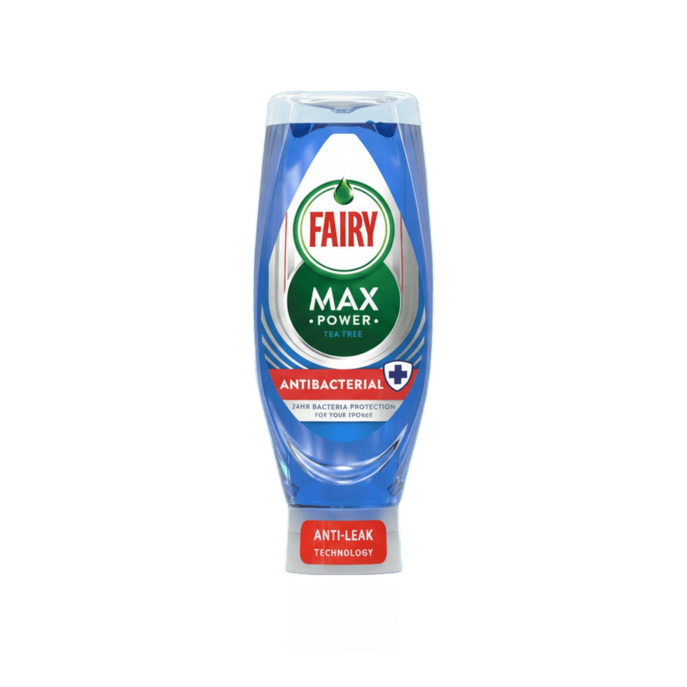Fairy Dish Washing Liquid Max Power Tea Tree 640ml