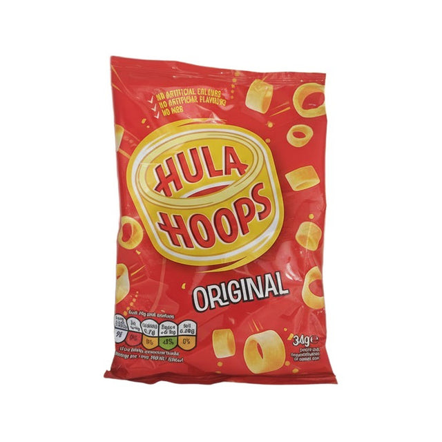 Hula Hoops Crisps Original 34g
