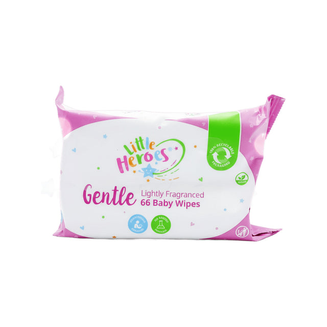 Little Heroes Gentle Baby Wipes 66s