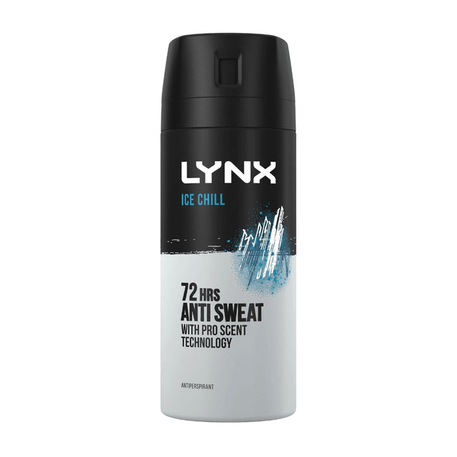 Lynx Ice Chill Anti-Perspirant Spray 150ml | 100% Original, Imported from UK 🇬🇧