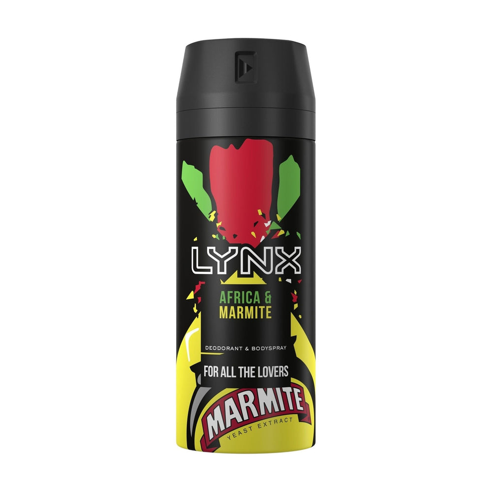Lynx Africa & Marmite Limited Edition Body Spray 150ml | 100% Original, Imported from UK 🇬🇧