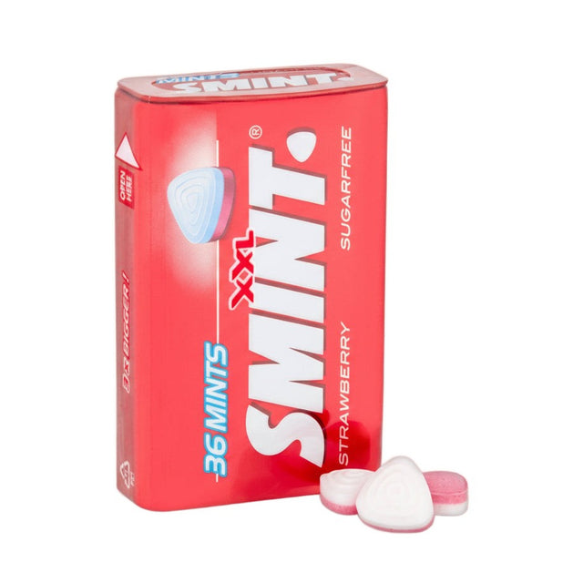 Smint Mini Tins Strawberry 36 Mints