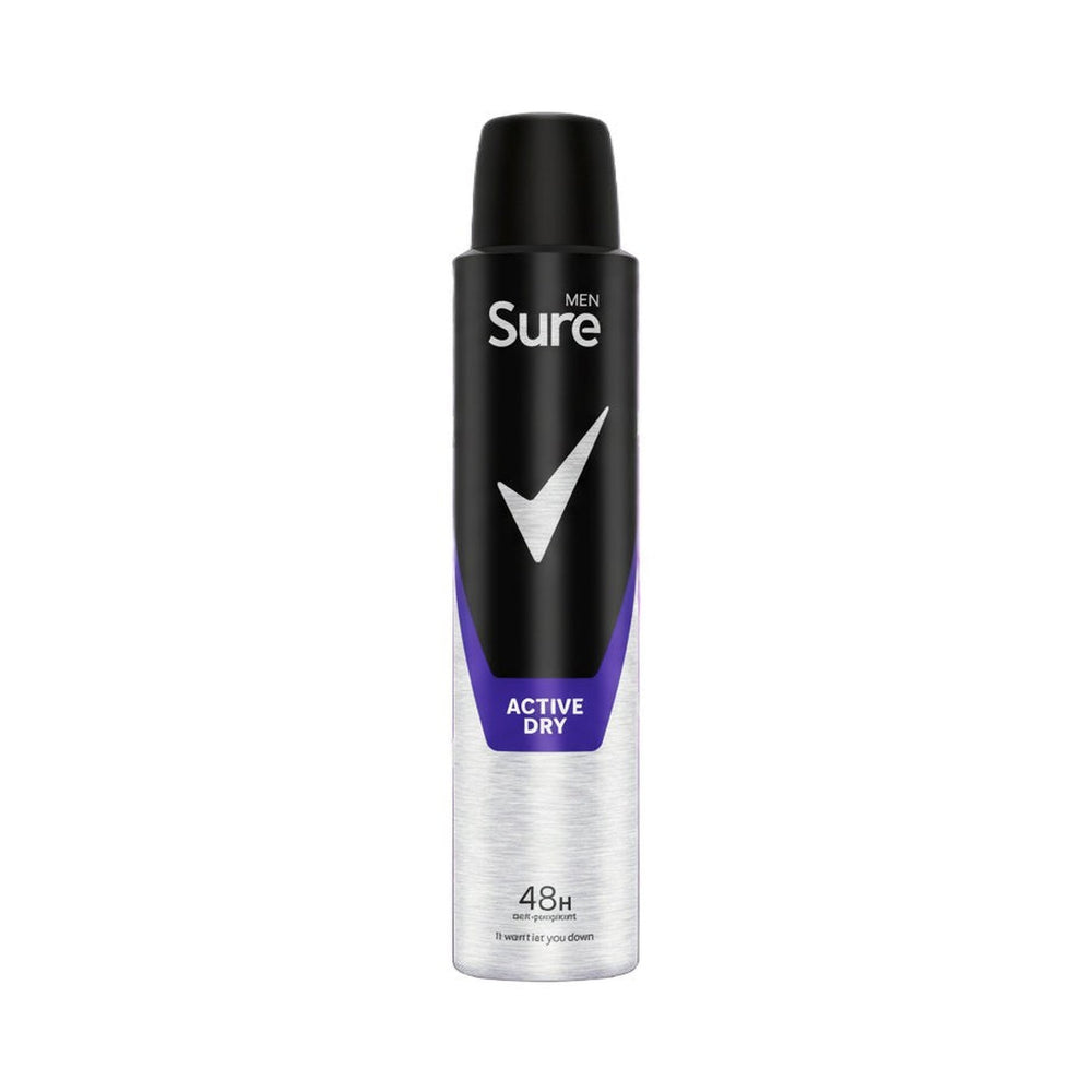 Sure Men Active Dry Anti-Perspirant 200ml