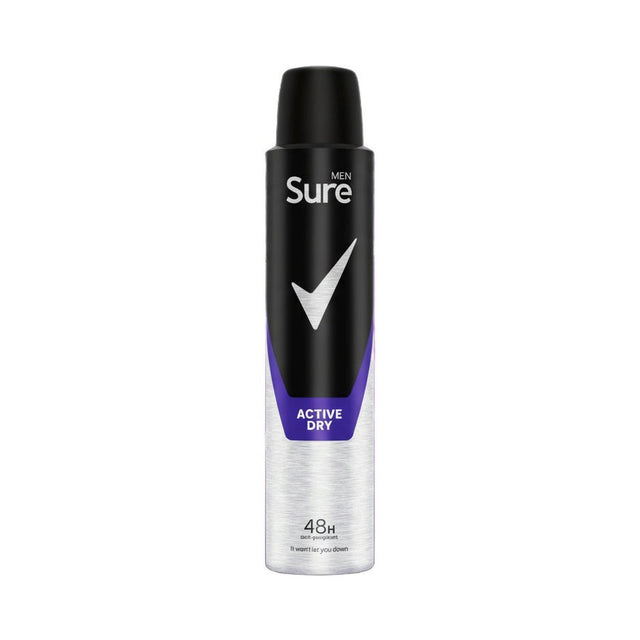 Sure Men Active Dry Anti-Perspirant 200ml