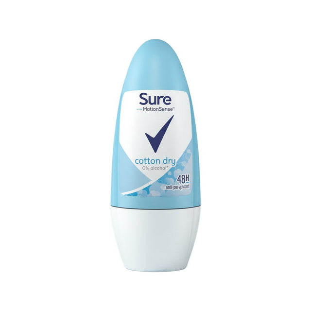 Sure Roll on Deodorant Cotton Dry Women 50ml