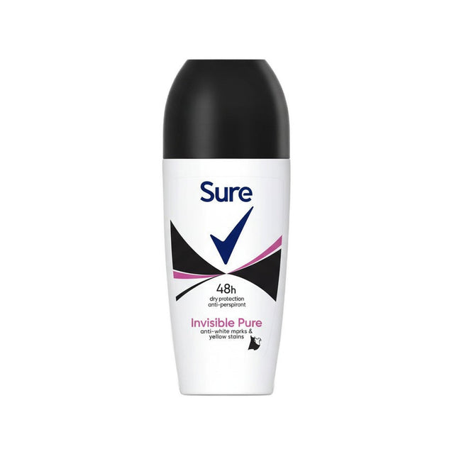 Sure Invisible Aqua Pure Roll-On Anti-Perspirant 50ml