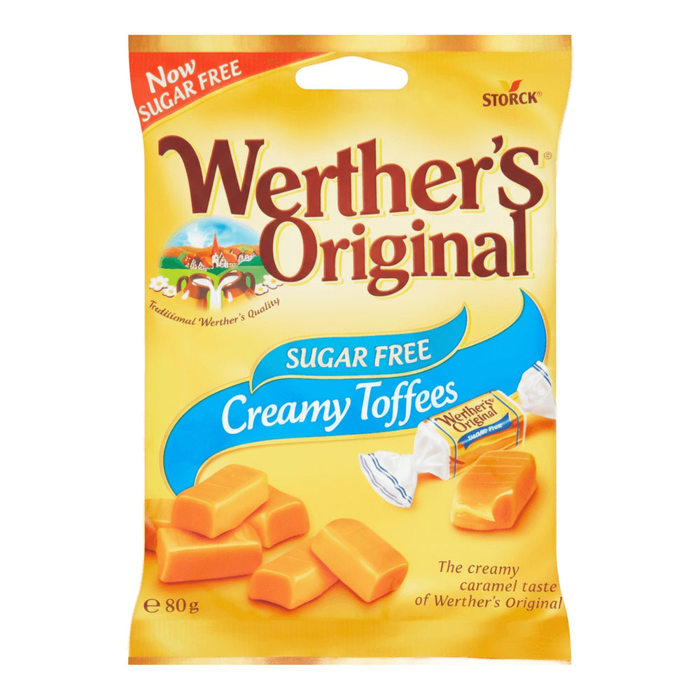 Werthers Original Sugar Free Creamy Toffee 80g