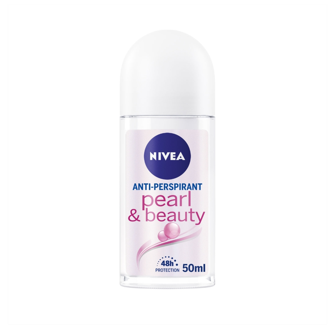 NIVEA ROLL ON DEODORANTS PEARL & BEAUTY 50ML