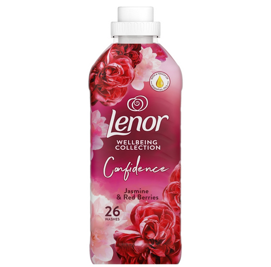 LENOR FABRIC CONDITIONER JASMINE & BERRIES 26W  858ML