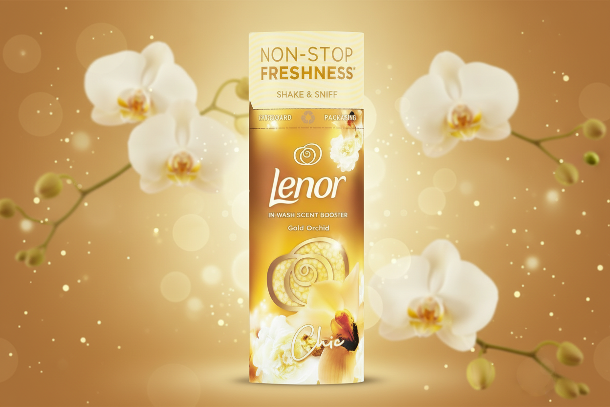 Lenor Beads Gold Orchid In-Wash Scent Booster 176G