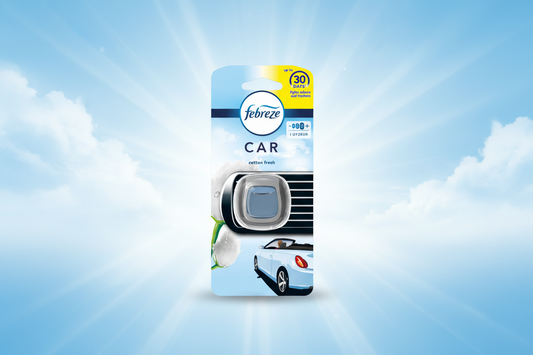FEBREZE CAR CLIP COTTON FRESH