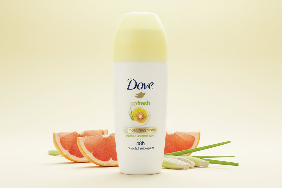 DOVE ROLL ON GRAPEFRUIT & LEMON GRASS SCENT 50ML