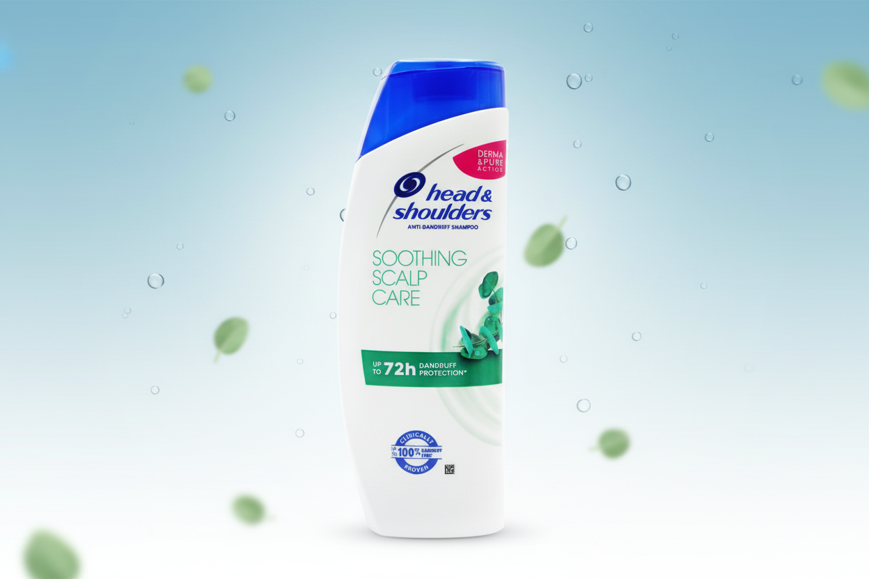 HEAD & SHOULDERS SHAMPOO SOOTHING SCALP CARE  400ML