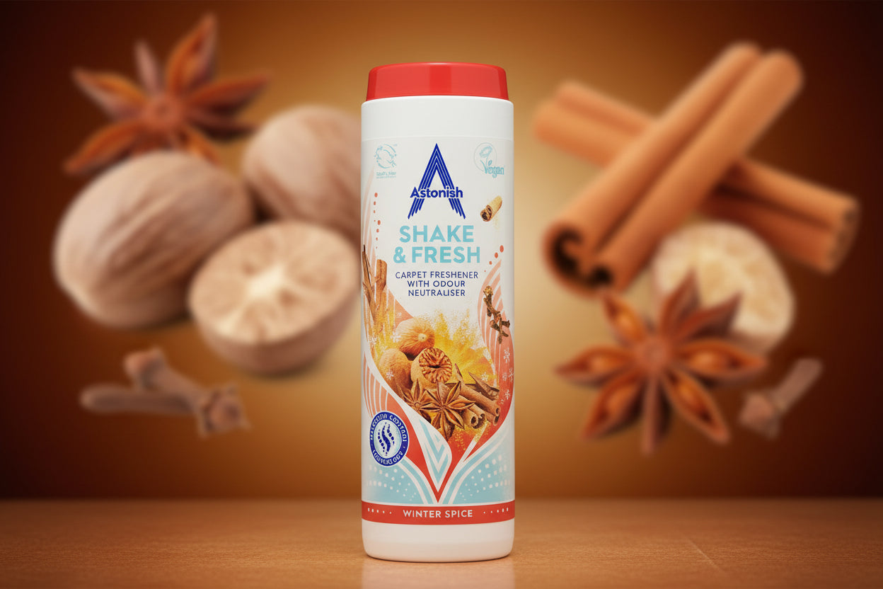 Astonish Carpet Freshness Deodorizer Winter Spice 350g