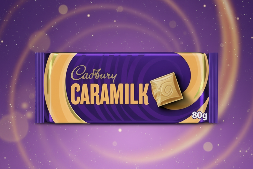CADBURY CARAMILK BAR DAIRY MILK 80GM