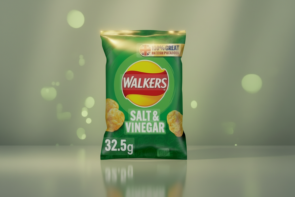 Walkers Crisps Salt & Vinegar 32.5GM