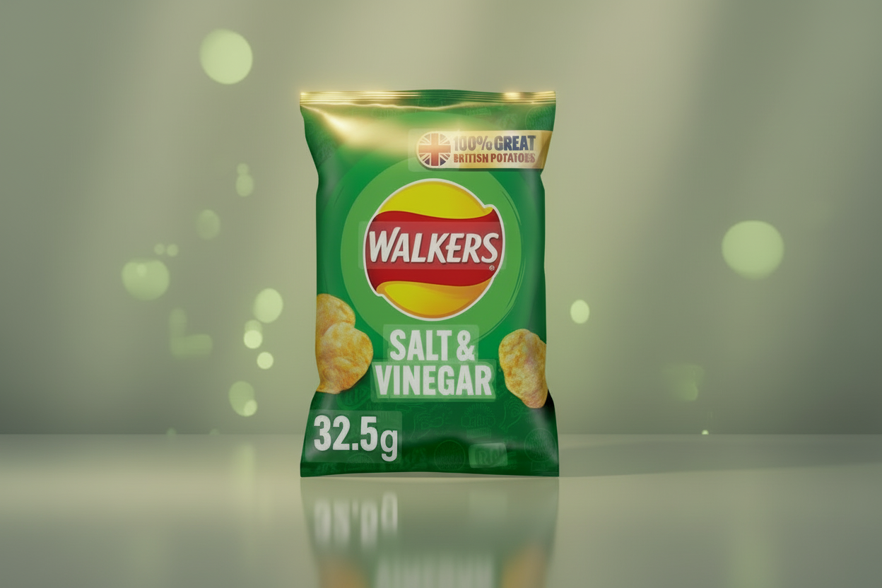 WALKERS SALT & VINEGAR 32.5GM