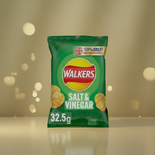 WALKERS SALT & VINEGAR 32.5GM