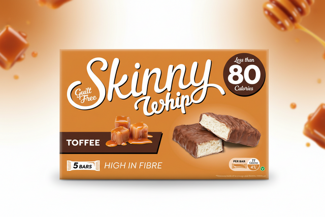 Skinny Whip Toffee 100GM