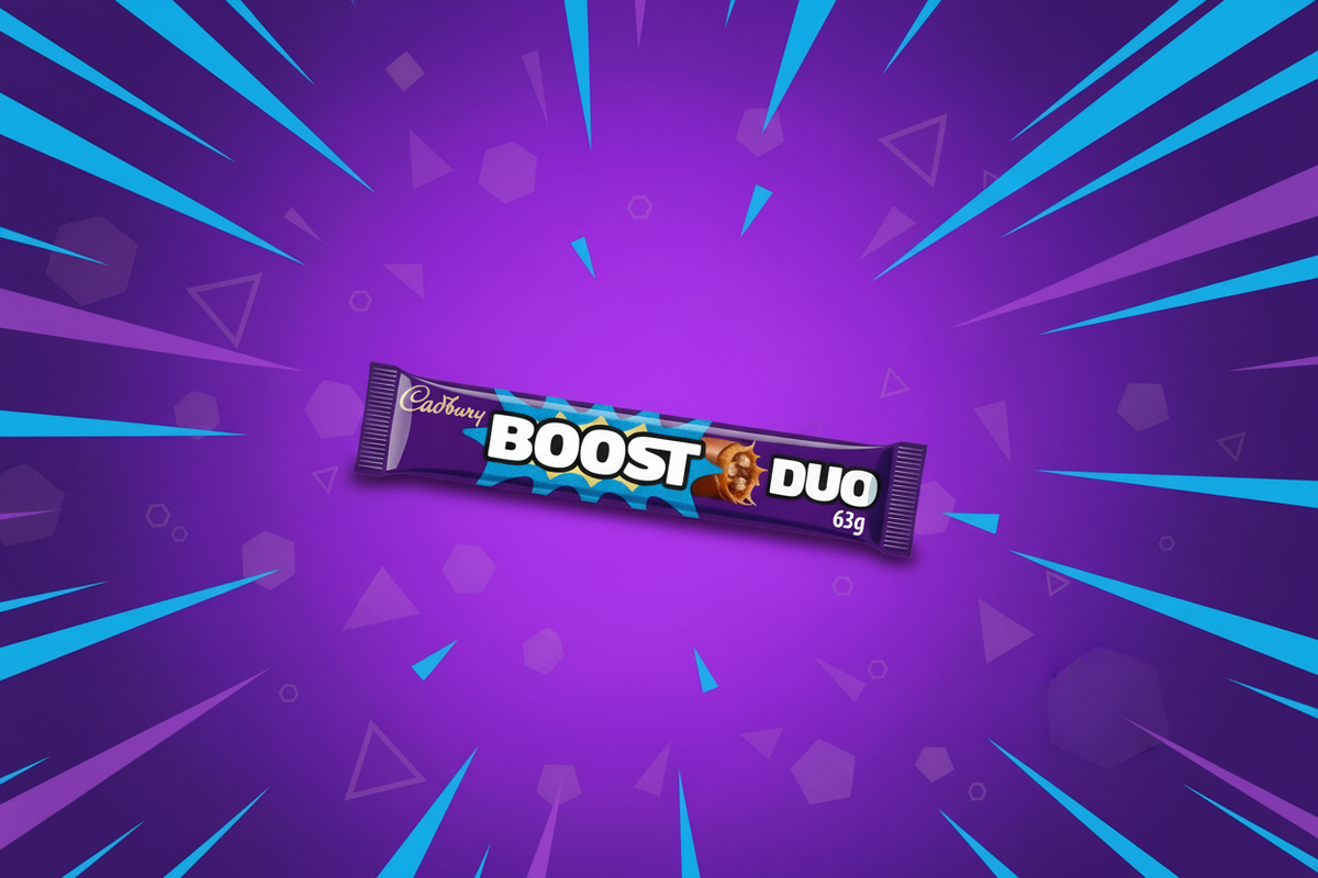 CADBURY BOOST DUO BAR 63GM