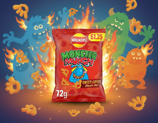 MONSTER MUNCH SWEET & SPICEY 72GM