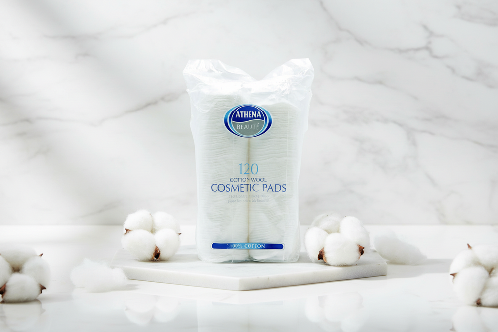 Athena Cotton Cosmetic pads 120'S