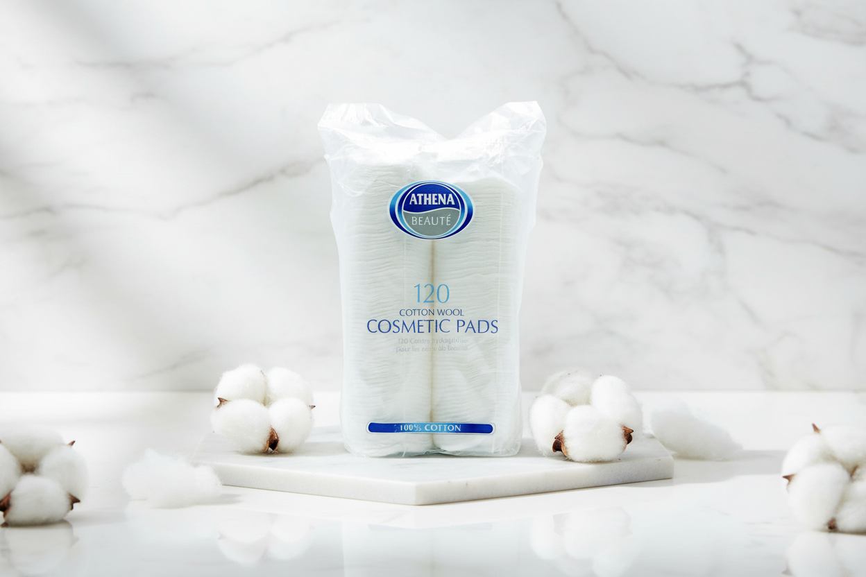 Athena Cotton Cosmetic pads 120'S